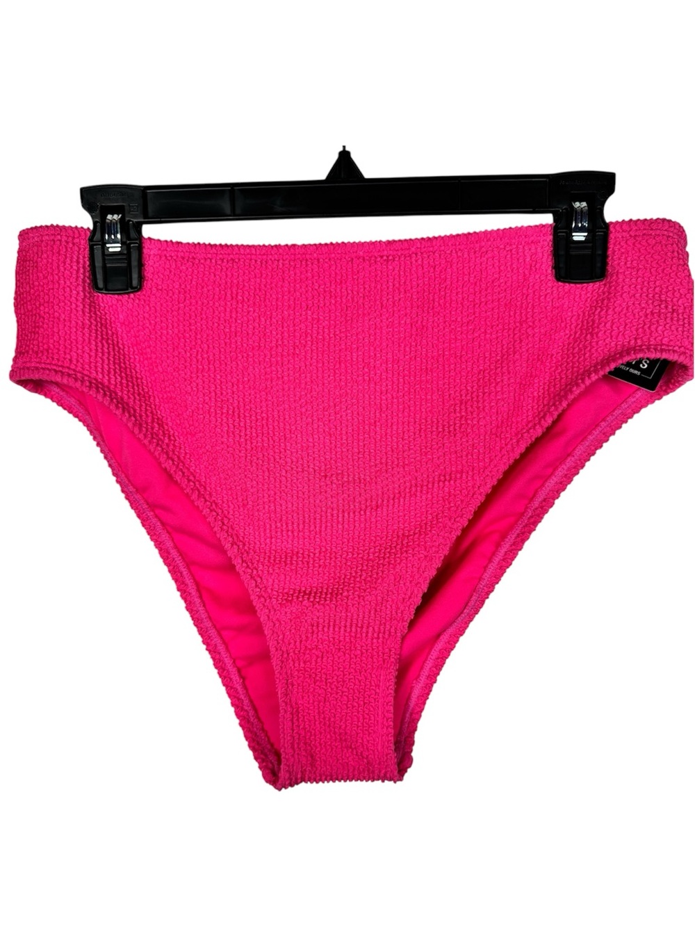 Bar III Bright Pink Textured Swim Bottom